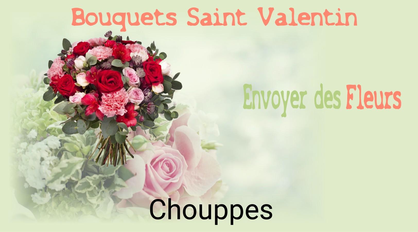 Roses de Saint-Valentin livrées à Chouppes